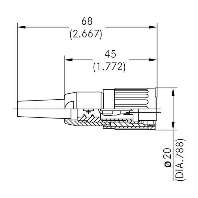 T 3361 130 Amphenol Tuchel Industrial  Assemblages de connecteurs circulaires